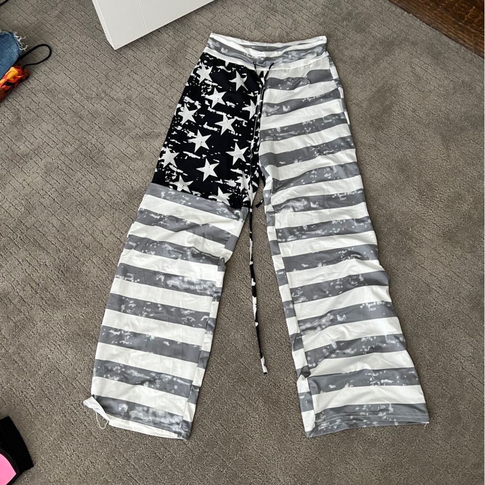 American flag pants